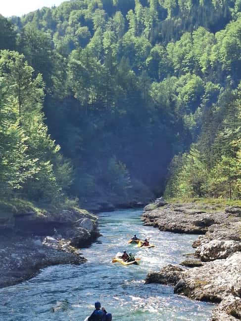 Austria, Salza river "Double Ducky" kayak adventure - Salza River Duckies: what this whitewater style feels like