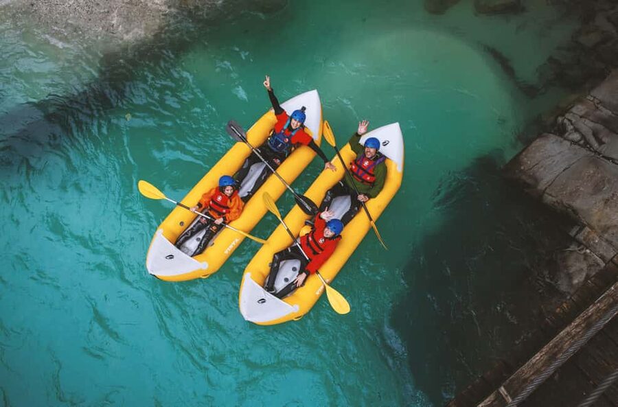 Austria, Salza river "Double Ducky" kayak adventure - Two Salza sections in 3 hours: panorama paddling to scenic adventure