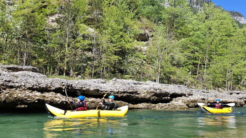 Austria, Salza river "Double Ducky" kayak adventure - The guide matters: Zita’s style and why it shows