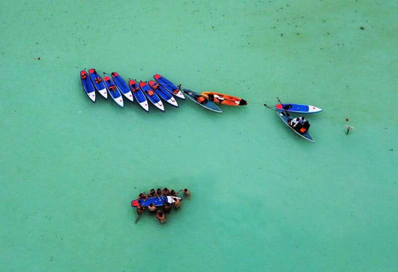 Bacalar: Sunrise Paddleboard Tour with Floating Picnic - Who should book this sunrise SUP tour