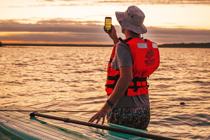 Bacalar Sunrise Stand Up Paddleboard Tour with Breakfast & Photos - Canal de los Piratas: Where the Sunrise Turns the Water Gold