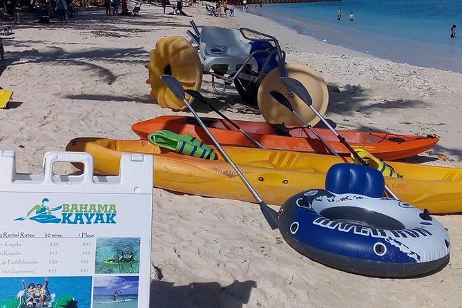 Bahama Kayak Full Day Water Sports Package at Junkanoo Beach - Junkanoo Beach day passes: what you’re really buying