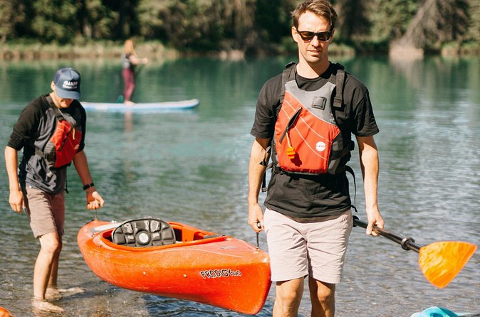 Banff National Park- Double Kayak Experience - The beaver dam moment: why the guide matters more than you think