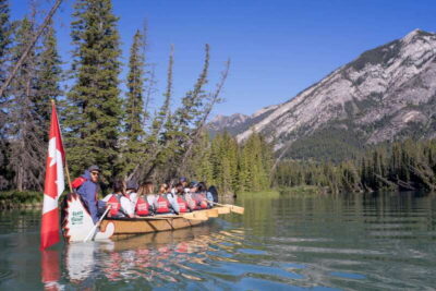 Banff: Wildlife on the Bow River Big Canoe Tour - The 90-Minute Flow: How the Paddle and Wildlife Search Work