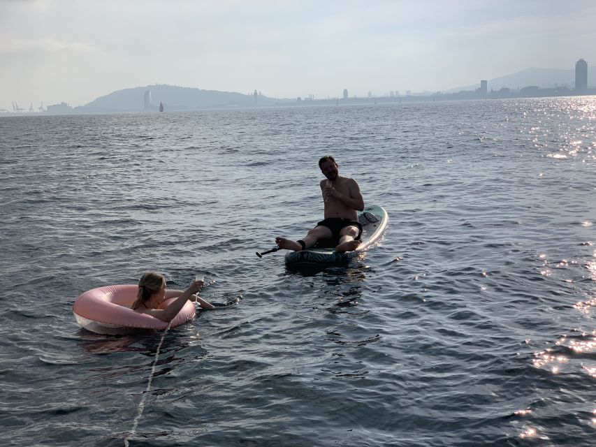 Barcelona: 2-Hour Sailboat Tour with Paddle Boarding - The swim stop: what it feels like and how to do it right