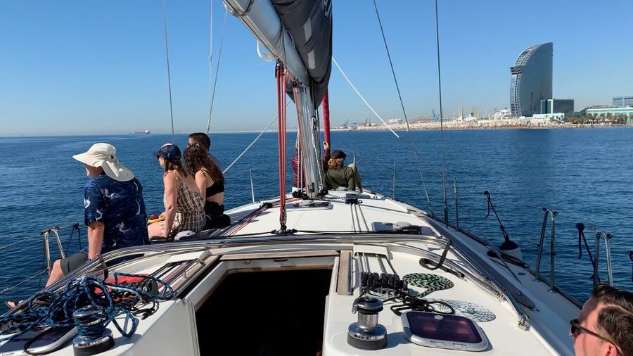 Barcelona: 2-Hour Sailboat Tour with Paddle Boarding - The onboard aperitif and cava: a small upgrade that changes the mood