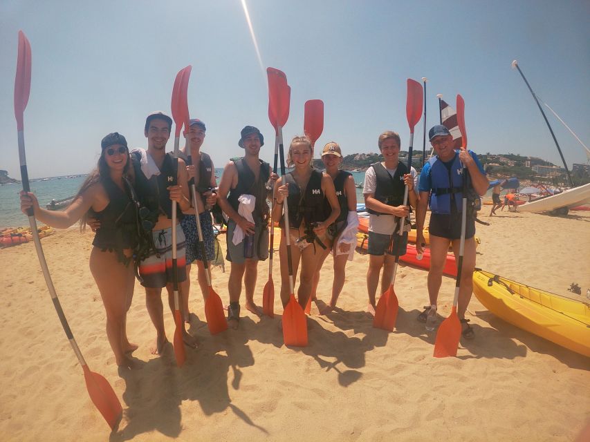 Barcelona: Costa Brava Kayak and Snorkel Tour with Lunch - Kayaking the coast of S’Agaró: why this part feels worth it