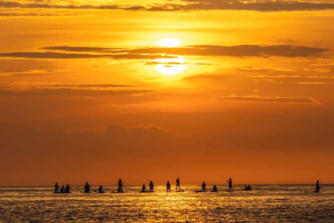 Barcelona: Sunrise Paddle Surf with Instructor and Photos - Sunrise Paddleboards at Barceloneta: the quiet side of the city