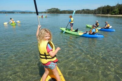 Batemans Bay Glass-Bottom Kayak Tour Over 2 Relaxing Hours - Safety briefing, flotation gear, and paddling instruction