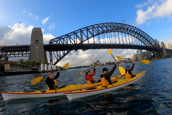 Beautiful Sydney Harbour Breakfast Kayaking Tour - Meeting at HMAS Vampire2: simple start, focused trip