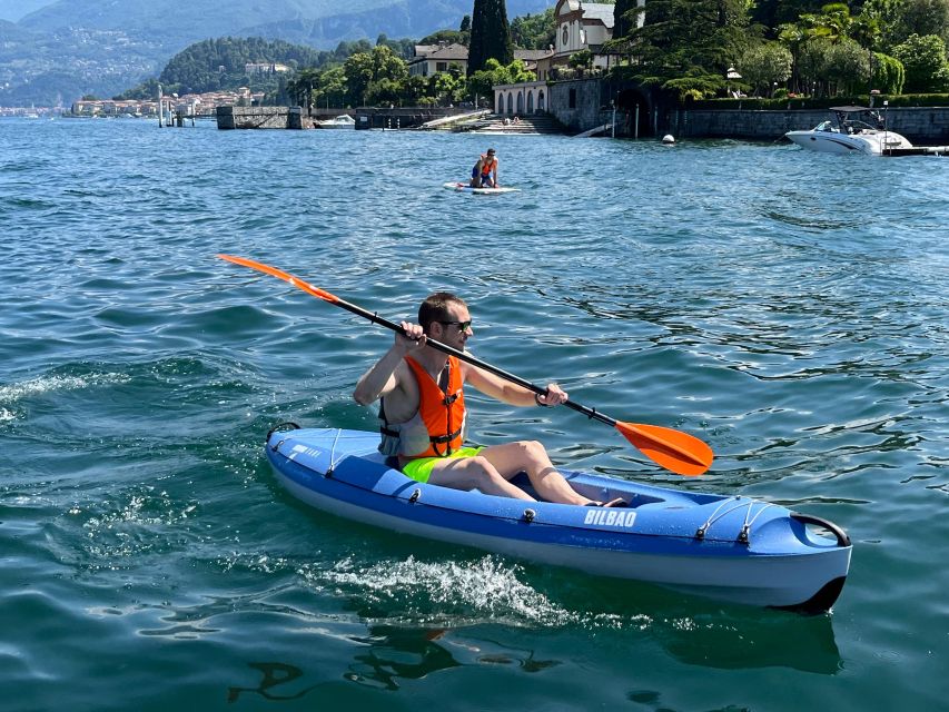 Bellagio Lake Como: Kayak Rental - Riverside Beach and Loppia: perfect breaks without overcommitting