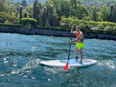 Bellagio Lake Como: Stand up Paddle Rental - Northbound Bellagio: Villa Melzi gardens and Riverside Beach