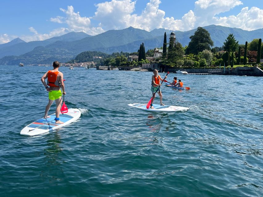 Bellagio Lake Como: Stand up Paddle Rental - The south route for solitude: cliffs, secluded beaches, and Ponte del Diavolo