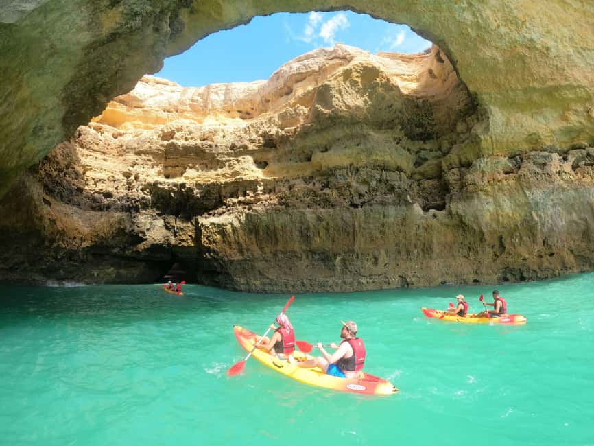 Benagil: 1:30Hour Kayak Rental with Private Parking - Price and value: is $34 per person worth it?