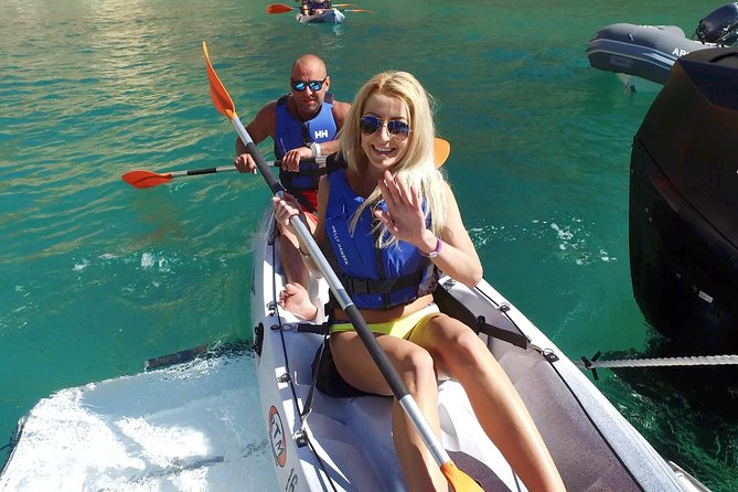 Benagil Area Kayak - Kayak or SUP options: double kayaks, single requests, and real beginner support