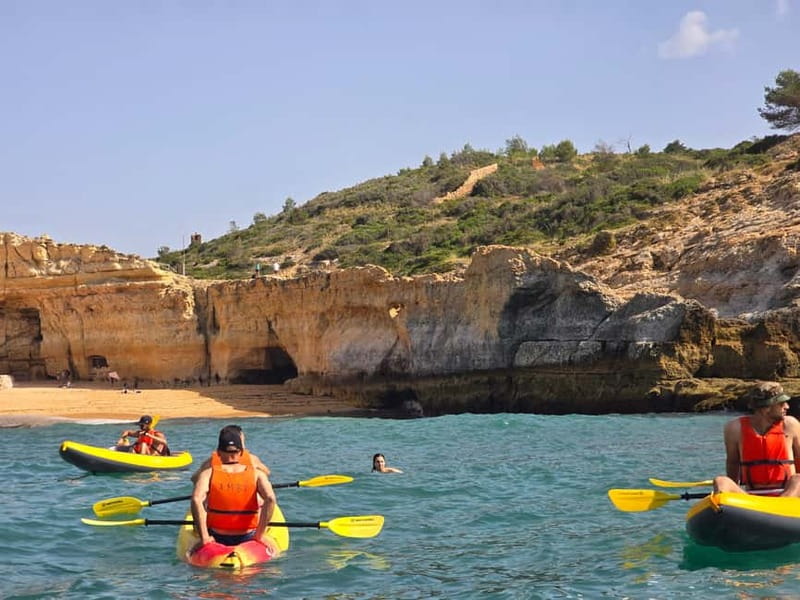 Benagil: Benagil Beach Kayak Rental - Meeting at O Litoral: Gear Up Without Wasting Time