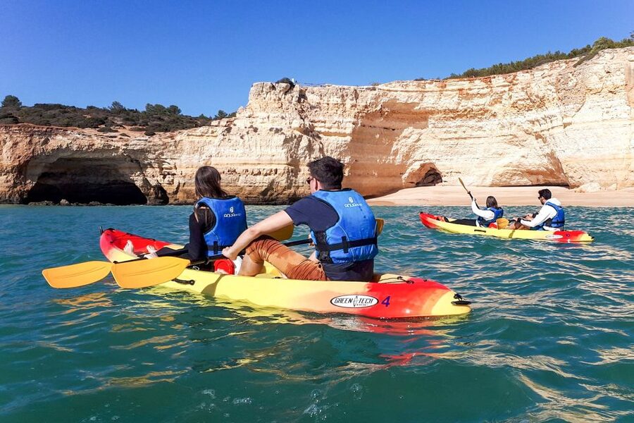 Benagil: Benagil Caves and Secret Spots Guided Kayaking Tour - Why Kayaking Benagil Feels Different Than a Boat Tour