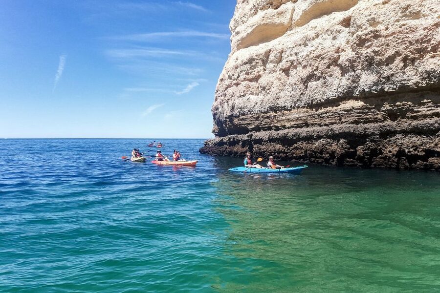 Benagil: Benagil Caves and Secret Spots Guided Kayaking Tour - Praia da Marinha: Why This Second Stop Makes the Whole Trip Feel Longer
