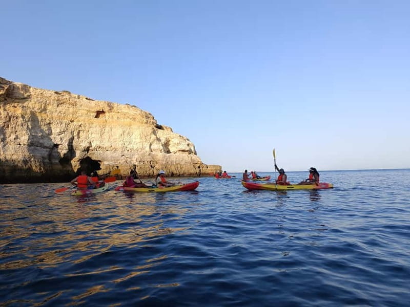 Benagil: Benagil Kayak Tour - Meeting at O Litoral next to Benagil Beach: quick start, simple setup