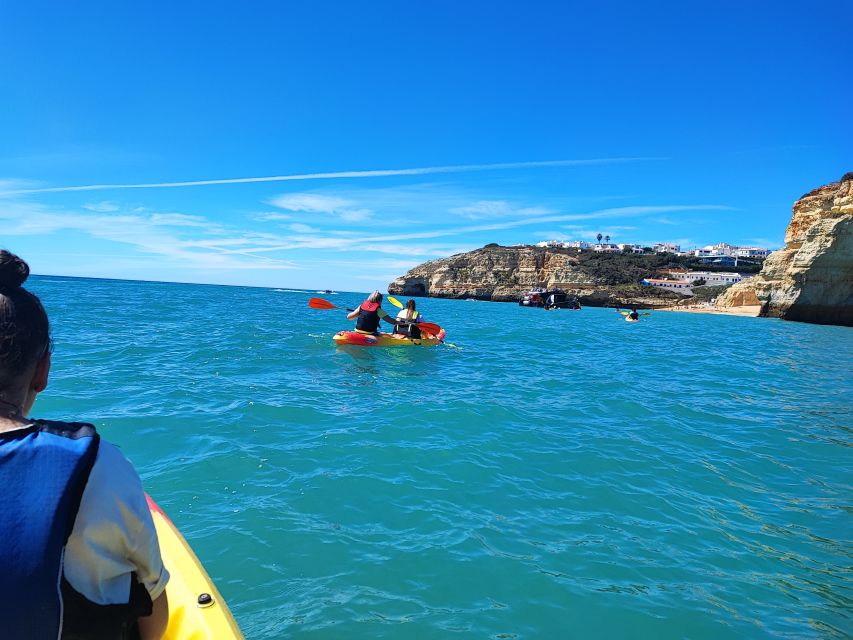 Benagil Cave: Guided Kayak Tour with Caves and Cliffs - Benagil Cave moments: seeing it from the water