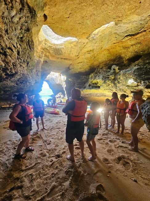 Benagil Cave: Guided Kayak Tour with Caves and Cliffs - When tide and waves affect cave access (and how guides handle it)