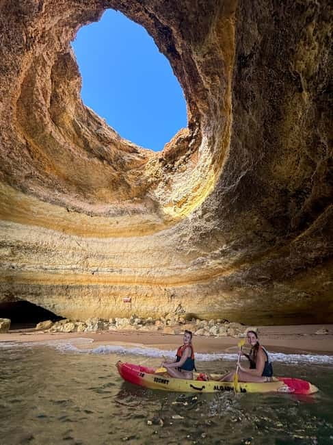 Benagil Cave - Kayak Guided tour - Entering Benagil from the water: why this feels special