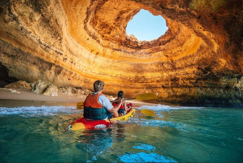 Benagil Cave - Kayak Guided tour - Snorkeling mask: using it thoughtfully (and staying realistic)