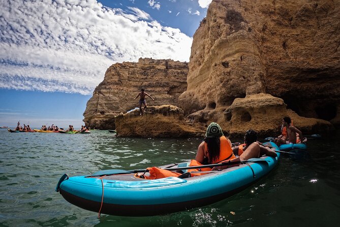 Benagil: Caves, Beaches, and Secret Spots Guided Kayak Tour - Gruta dos Algarinhos: short, sweet, and very photo-ready