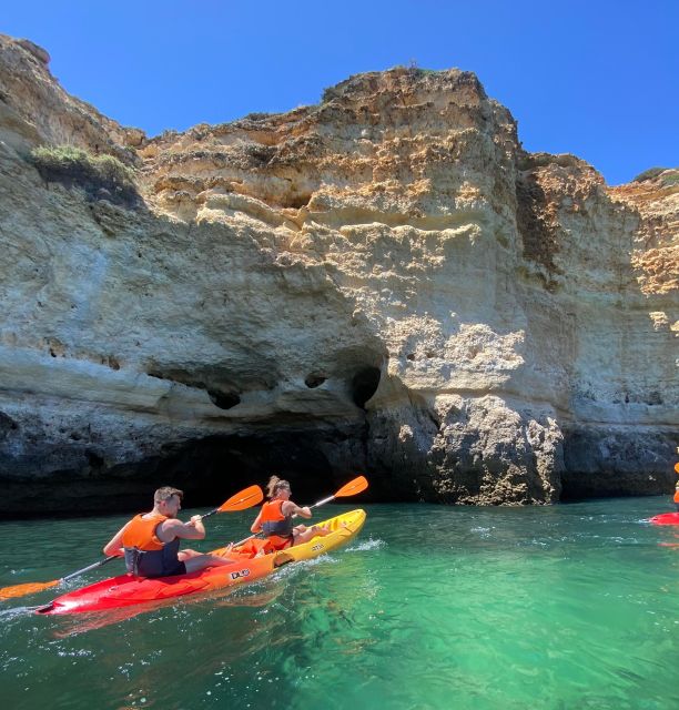 Benagil: Caves, Coves & Secret Beaches Guided Kayaking Tour - Why Benagil to Praia da Marinha by kayak feels different