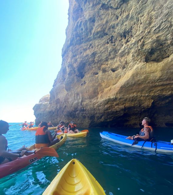 Benagil: Caves, Coves & Secret Beaches Guided Kayaking Tour - The natural arch moment: why rock formations feel bigger from water
