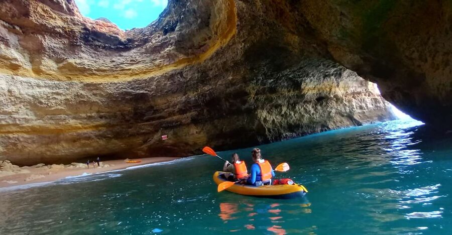 Benagil Caves: Kayaking Tour with a Local Guide - Benagil Beach: meeting point, getting geared up, and your first paddle