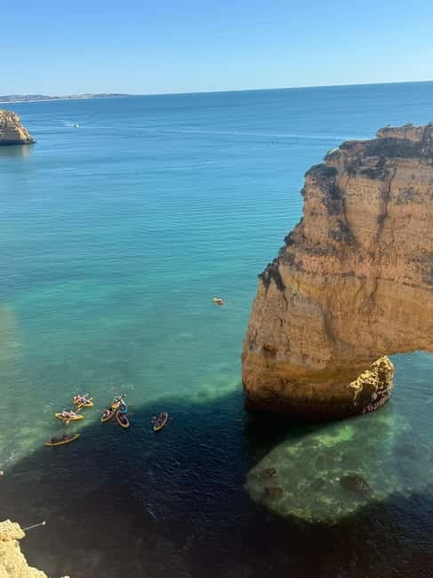 Benagil: Guided Kayak Tour inside caves and Praia da Marinha - Paddling the Benagil Caves and Coastline: More Than One Photo Stop