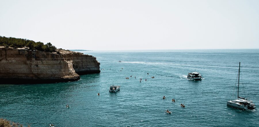 Benagil: Kayak Adventure - Praia da Marinha: Photo Stop, Free Time, and 20 Minutes to Swim
