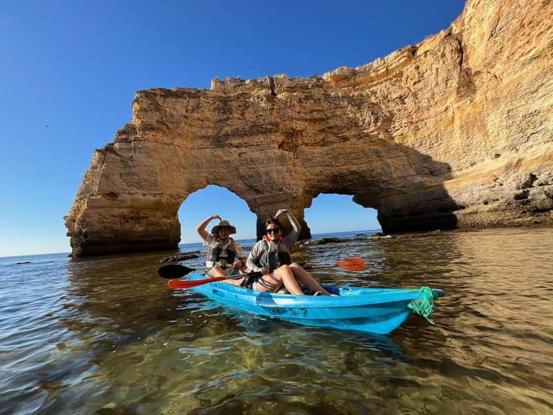 Benagil Kayak Tour: Explore Secret Caves with Licensed Guide - Weather reality: when to wear a windbreaker