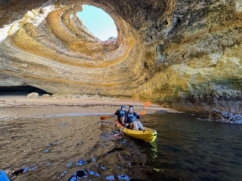 Benagil Kayak Tour: Explore Secret Caves with Licensed Guide - What you get in the kayak setup (and why it matters)