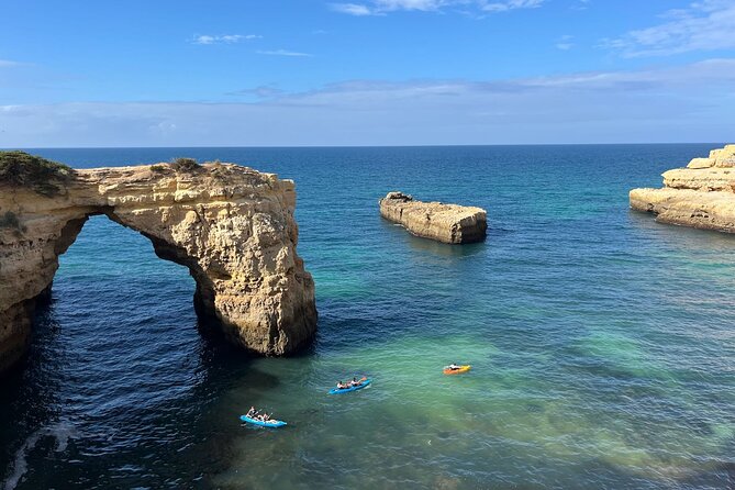 Benagil, Marinha & Albandeira - Kayak w/ Local Guide - A relaxed 3-hour rhythm: how the route flows