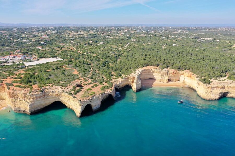 Benagil: Sunrise kayak tour Benagil caves and secret spots - Praia da Marinha photo stop: worth it if you like classic Algarve