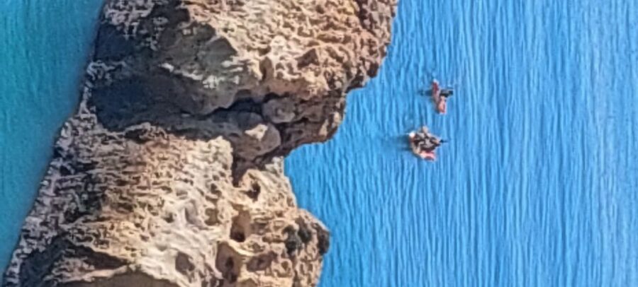 Benagil: Sunrise or Sunset Sea Kayak Tour - More Caves Around Benagil, Then a Real Reset at Praia da Marinha