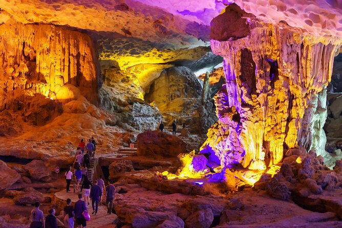 Best Halong 5 star Day Trip, inclusive,buffet,cave,kayak,transfer - Crowds, Kids, and the Human Factor