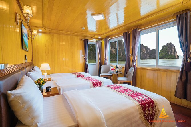 Best Lan Ha Bay Cat Ba Cruise 2 Days 1 Night Less touristy - Activities: Swimming, Kayaking, Cycling, and When Cold Changes Plans