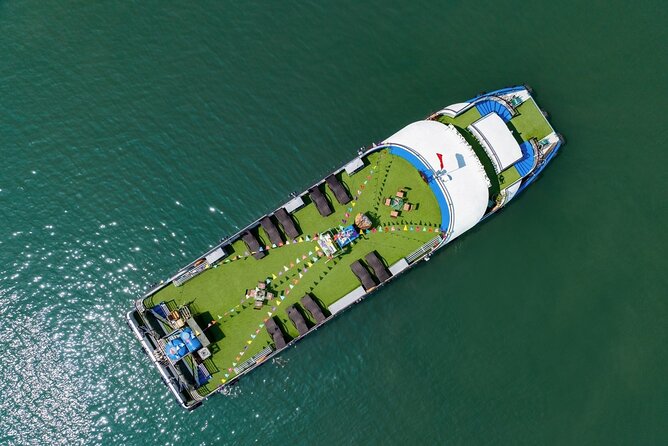 Best Price Halong Bay Full-Day Trip,Cave,Titop,Kayak By Transfer - Tuan Chau Island and lunch while the boat cruises