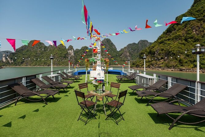 Best Price Halong Bay Full-Day Trip,Cave,Titop,Kayak By Transfer - Sung Sot Cave: the Surprise Grotto walk you’ll remember