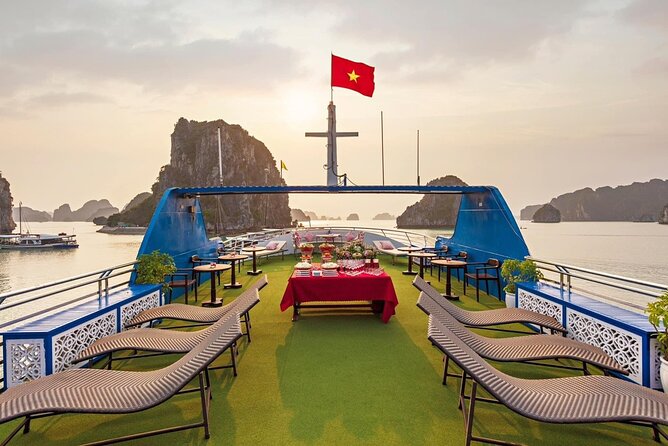 Best Price Halong Bay Full-Day Trip,Cave,Titop,Kayak By Transfer - Ti Top Island: swim, climb, and get your bay photos