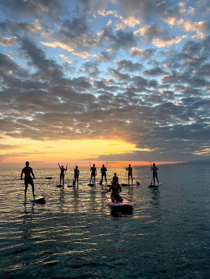 Best Sunrise SUP Or Kayak With Drone Shoot - Moana Bar 5:30 AM: Meeting Before the Sky Turns