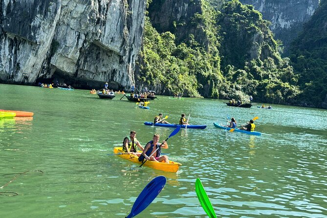 Best Value Ha Long bay 1 day - Lunch, kayak, swimming, transfer - Service style that makes a long day feel manageable