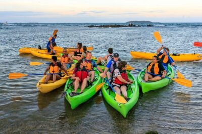 Bio Bay Night Kayaking with Transport from San Juan Area - San Juan transport and the 4:00 pm start: how the day flows