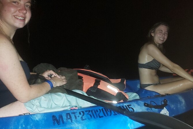 Bioluminescence Tour in Kayak in Holbox Island - The main event at Punta Mosquito: sandbanks and glowing plankton