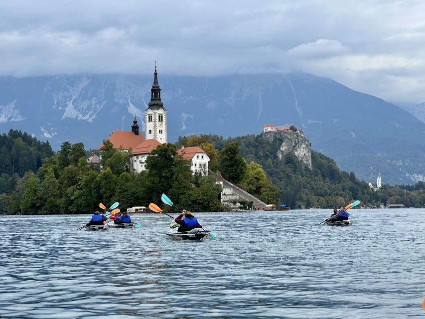 Bled: Guided Kayaking Tour in a Transparent Kayak - Sunset Tour Magic: Lights Under the Kayak and Night Views of the Island