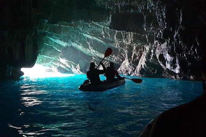 Blue Cave Kayak & Snorkel Adventure from Kotor / Tivat - The Blue Caves moment: how it feels and why kayaks change the view