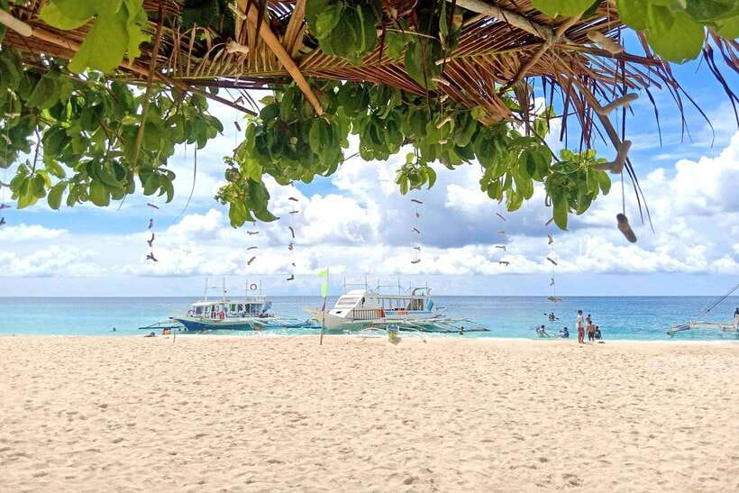 Boracay: Island Hopping with Crystal Kayak & Helmet Diving - A 6-Hour Mix of Beaches, Clear Kayaks, and Helmet Reef Walking